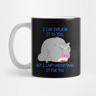 I CAN EXPLAIN IT TO YOU, BUT I CAN'T UNDERSTAND IT FOR YOU Mug